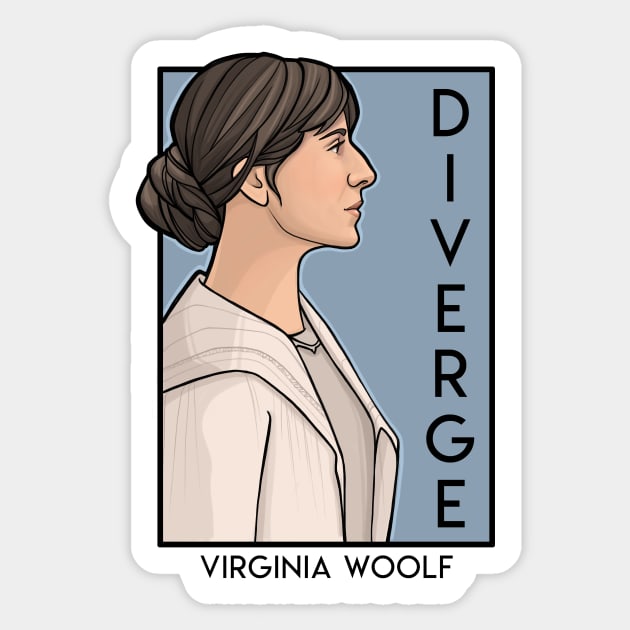 Diverge Sticker by KHallion